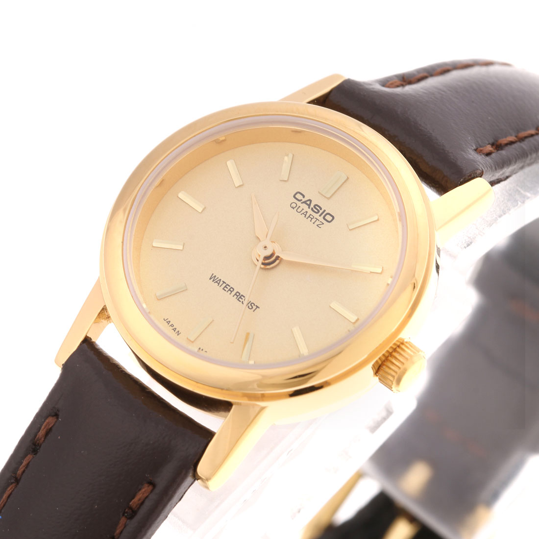 CASIO analog leather LTP-1095Q